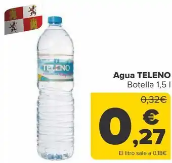 Carrefour Agua teleno oferta