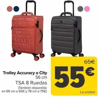 Carrefour Trolley accuaracy o city oferta