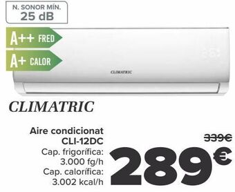 Carrefour Climatric aire acondicionado cli-12dc oferta