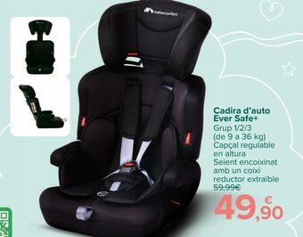 Carrefour Silla de auto ever safe oferta