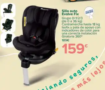 Carrefour Silla auto evolve fix oferta