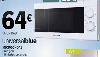 E.Leclerc Microondas universalblue oferta