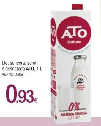 Condis Ato Llet Sencera, Semi o Desnatada 1 L oferta