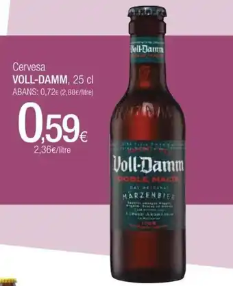 Condis Voll-Damm Cervesa 25 cl oferta