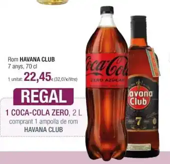 Condis Havana Club Rom 7 Anys 70 cl oferta