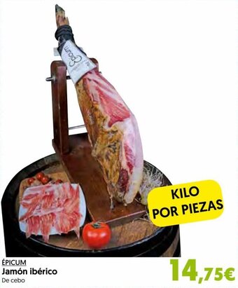 Hiper Usera Épicum Jamón Ibérico De Cebo oferta