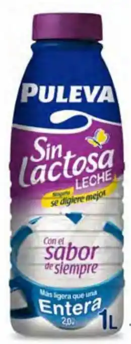 Hiper Usera Puleva Leche Sin Lactosa 1 L Llevandos 2 Unidades oferta