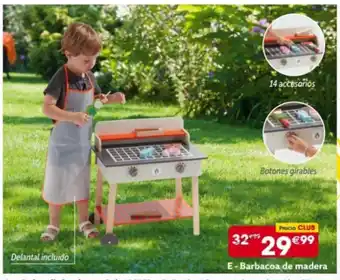 GiFi Barbacoa de madera oferta
