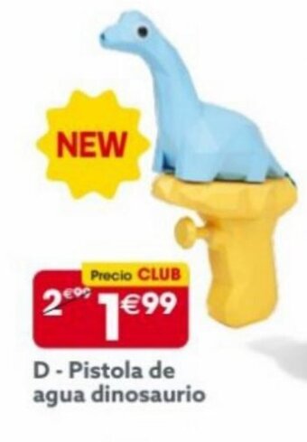GiFi Pistola de agua dinosaurio oferta