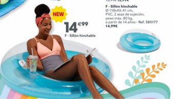 GiFi Sillón hinchable oferta