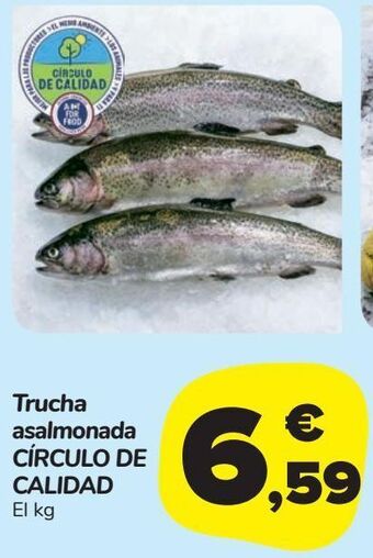 Carrefour Market Trucha asalmonada círculo de calidad oferta