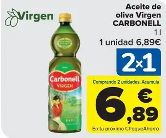 Carrefour Market Aceite de oliva virgen carbonell oferta