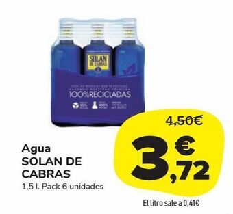 Carrefour Market Agua solan de cabras oferta