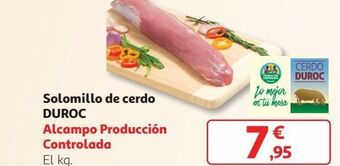 Alcampo Solomillo de cerdo alcampo oferta