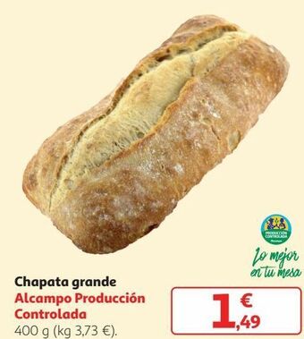 Alcampo Chapata oferta