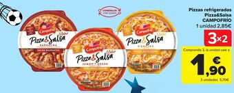 Carrefour Pizzas refrigeradas pizza&salsa campofrío oferta