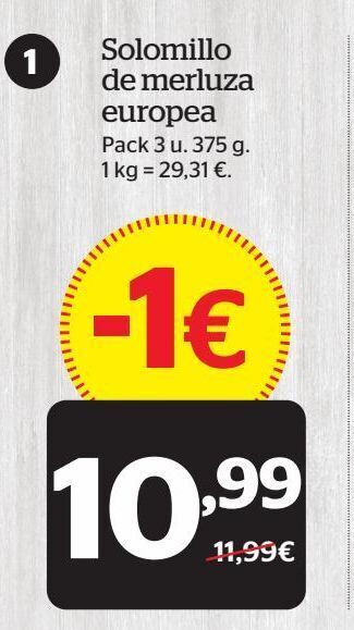 La Sirena Merluza oferta