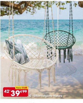 GiFi Sillón colgante Natura oferta