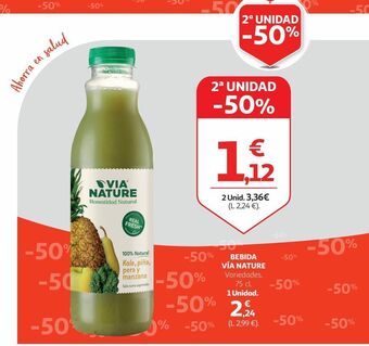 Alcampo Bebidas oferta