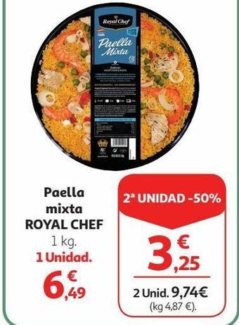Alcampo Paella oferta