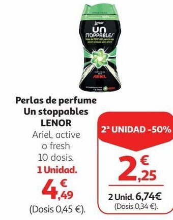 Alcampo Perfumes lenor oferta