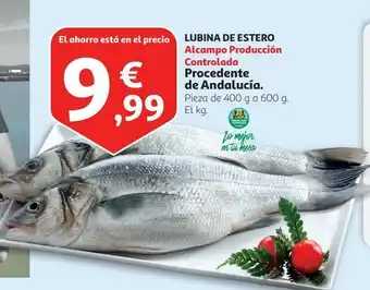 Alcampo Lubina alcampo oferta