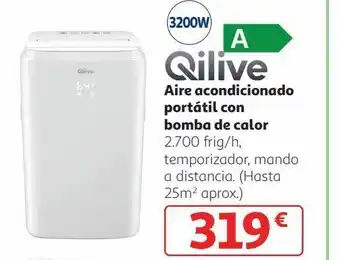 Alcampo Aire acondicionado portátil qilive oferta