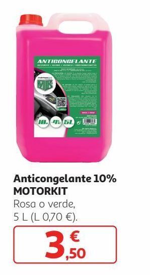 Alcampo Anticongelante oferta