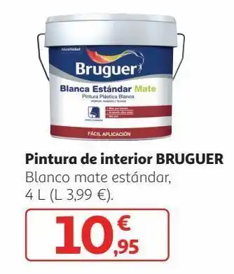 Alcampo Pintura interior bruguer oferta