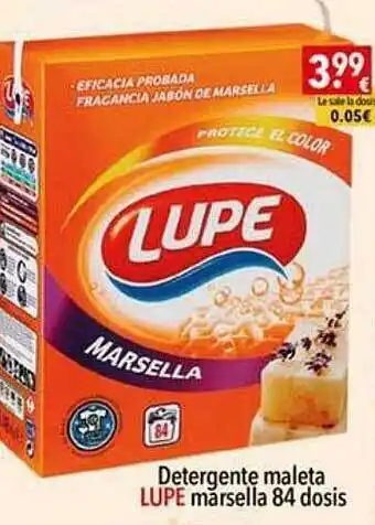 Detergente Maleta Lupe Marsella