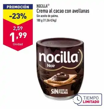 ALDI Nocilla Crema al cacao con avellanas 100g oferta
