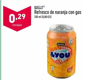 ALDI Quelly Refresco de naranja con gas 330ml oferta