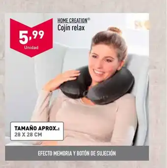ALDI Home Creation Cojín relax 28 x 28 cm oferta