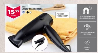 ALDI Quigg Secador de pelo plegable oferta