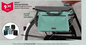 ALDI Bikemate Bolsa para bicicleta oferta