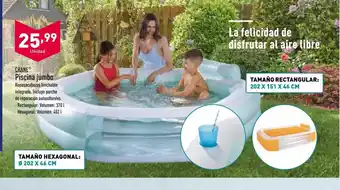 ALDI Crane Piscina jumbo 202 x 46 cm oferta