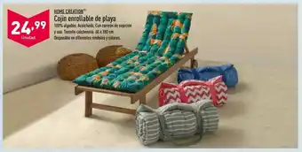 ALDI Home Creation Cojin enrollable de playo 60 x 180 cm oferta
