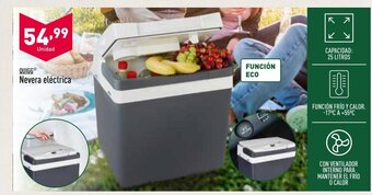 ALDI Quigg Nevera eléctrica oferta
