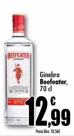 Unide Supermercados Ginebra beefeater, 70 cl oferta