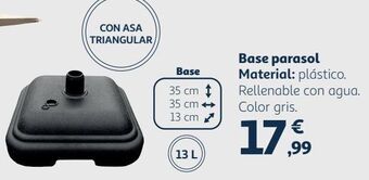 Alcampo Base de parasol oferta