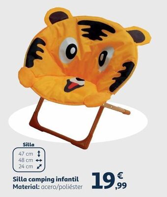Alcampo Silla de camping oferta