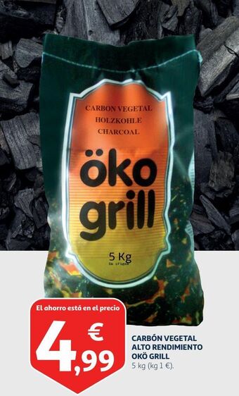 Alcampo Carbón vegetal oferta