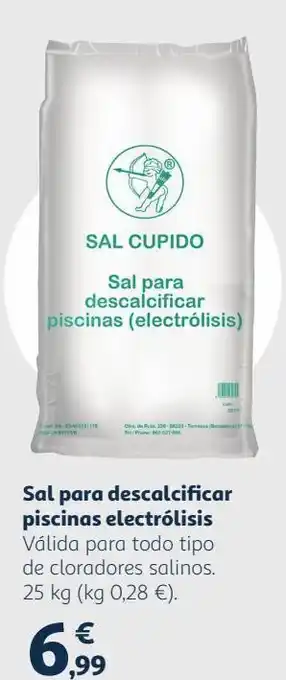 Alcampo Sal para descalcificadores oferta