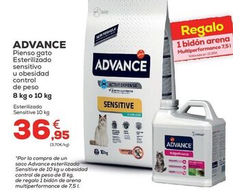 Kiwoko Pienso para gatos advance oferta