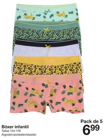 Zeeman Bóxer infantil Tallas 134-176 oferta