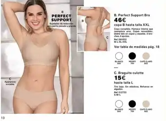 Leonisa Perfect Support Bra Braguita Culotte oferta