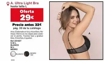 Leonisa Ultra Light Bra Hasta Talla L oferta