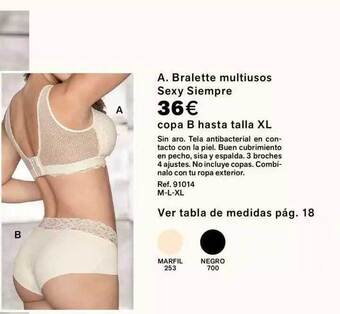 Leonisa Bralette Multiusos Sexy Siempre oferta