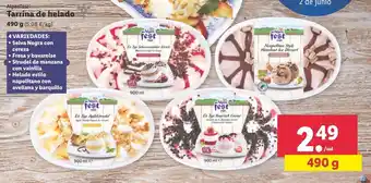 Lidl Alpenfest Tarrina de helado 490 g oferta