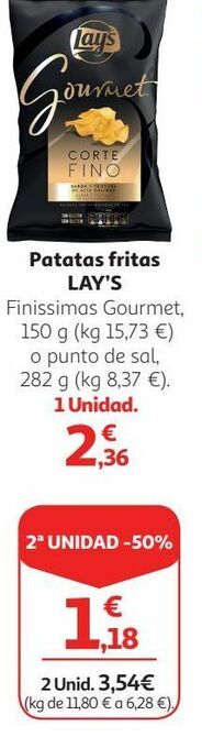 Alcampo Patatas chips lay's oferta